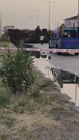 आज शाम 5 बजे कानपुर के रायपुर, रानियां  के बीच हुआ भयानक सड़क हादसा ओवर स्पीड के कारण ट्रक हुआ अनकंट्रोल