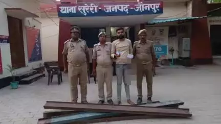 मड़ियाहू: 12 घंटे में चोरी का खुलासा, सुरेरी में अभियुक्त को माल के साथ गिरफ्तार किया गया