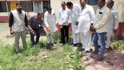 बड़नगर: विधायक जितेंद पंड्या ने विश्व पर्यावरण दिवस पर किया पौधारोपण