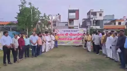 नागदा: विधायक डॉ. तेजबहादुर सिंह चौहान ने नागदा में विश्व पर्यावरण दिवस पर पौधारोपण किया