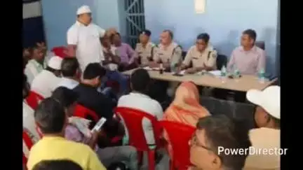 मनिहारी: मनिहारी थाना परिसर में SDPO के नेतृत्व में शांति समिति की बैठक आयोजित, दिए गए निर्देश