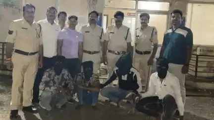 सैलाना: थाना सैलाना पुलिस ने लूट का खुलासा किया, 4 आरोपी गिरफ्तार, ₹5200 व 2 मोबाइल जब्त
