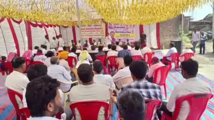 नागदा: विधायक डॉ. तेजबहादुर सिंह चौहान ने ग्राम सिमरोल में टीनशेड का किया भूमिपूजन