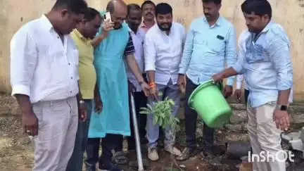 ಚಿಕ್ಕಮಗಳೂರು: ಸಸಿ ಬೆಳೆಸುವ ಜವಾಬ್ದಾರಿ ನಮ್ಮದು: ನಗರದಲ್ಲಿ ಬಿಜೆಪಿ ಎಸ್ಸಿ ಮೋರ್ಚಾ ರಾಜ್ಯ ಕಾರ್ಯದರ್ಶಿ ಸೀತರಾಮ ಭರಣ್ಯ