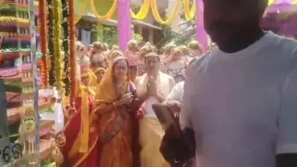 ଆସିକା: ସୁନାମ୍ବ ସାହି ଜଗନ୍ନାଥ ମନ୍ଦିର ସିଂହଦ୍ୱାର ପ୍ରତିଷ୍ଠା ଉପଲକ୍ଷେ ପଞ୍ଚ ମହାଯଜ୍ଞ କଳସ ଯାତ୍ରା ଅନୁଷ୍ଠିତ
