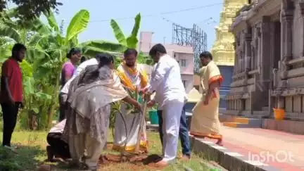 విశాఖపట్నం: దేవాదయ శాఖ వారి అదేశముల మేరకు, ప్రపంచ పర్యావరణ దినోత్సవం పురస్కరించుకొని అంబికబాగ్ లో మొక్కలునాటిన ఉద్యోగులు