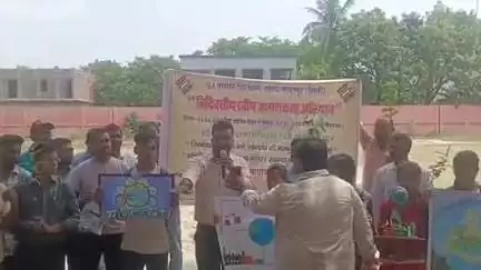 वैशाली: वैशाली विधानसभा में विश्व पर्यावरण दिवस पर मतदाताओं को मतदान के प्रति किया गया जागरूक