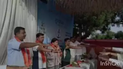शिवगंज: शिवगंज के डिग्गी नदी में वंदे गंगा जल संरक्षण जल अभियान का आगाज, कई अधिकारी रहे मौजूद