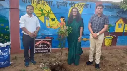 जिले के सभी शासकीय कार्यालयों में किया गया पौधरोपण, कलेक्टर ने कलेक्ट्रेट परिसर में किया पौधारोपण