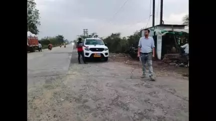 दमोह: सागर नाका बायपास पर वाहन चेकिंग: 11 चालान काटे गए, ₹26,000 की वसूली हुई