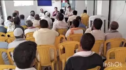 इस्लामनगर अलीगंज: बकरीद पर्व को लेकर चंद्रदीप थाना परिसर में आयोजित हुई शांति समिति की बैठक