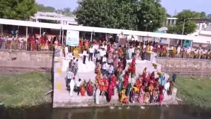 भदेसर: भदेसर उपखंड के आसावरा में वंदे गंगा अभियान की शुरुआत, तालाब पूजन और पौधारोपण से जनजागृति का संदेश