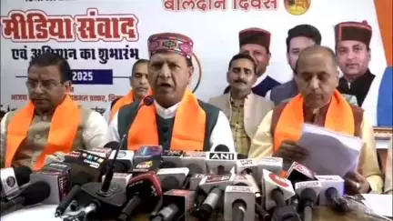 शिमला शहरी: भाजपा प्रदेश अध्यक्ष राजीव बिंदल ने कहा कि 15 जुलाई से 15 अगस्त तक भाजपा हर बूथ पर लगाएगी 11 पेड़