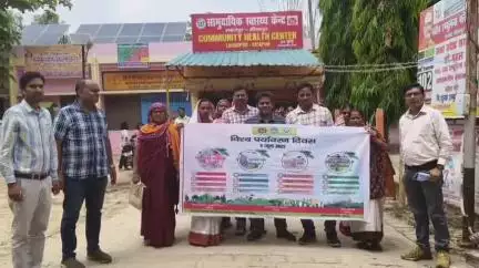 लहरपुर: विश्व पर्यावरण दिवस के अवसर पर सरकारी कार्यालयों और विभिन्न विभागों ने वृक्षारोपण कर पर्यावरण संरक्षण का लिया संकल्प