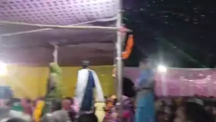বাঘমুণ্ডী: সারজমহাতু গ্ৰামে সাত দিন ধরে আয়োজিত ভাগবত পাঠের শেষ দিনে গভীর রাত পর্যন্ত ভক্তের সমাগম