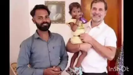 रायबरेली के मशहूर नाई मिथुन ने अपने परिवार के संग सांसद राहुल गांधी से दिल्ली में की मुलाकात, फुटेज हुआ वायरल