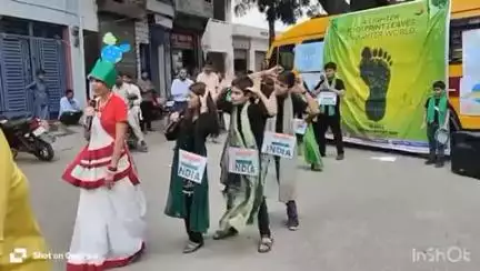 Seth M.R. Jaipuria School, Sahaswan celebrated World Environment Day with great enthusiasm.