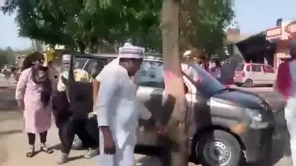 ललितपुर में बीआरपी चीफ़ धर्मपुत्र श्री आरपी मौर्य जी का भव्य स्वागत।