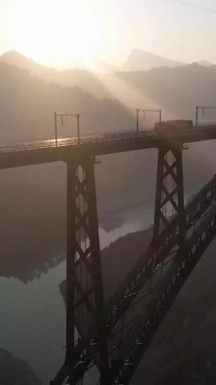 PM Narendra Modi will inaugurate The Chenab Bridge and The Anji Bridge.