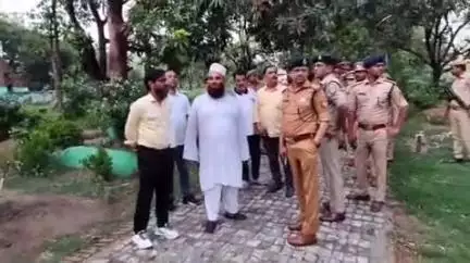 भिनगा: बकरीद के दृष्टिगत भिनगा क्षेत्र के धार्मिक स्थलों का एसपी ने किया निरीक्षण, सुरक्षा के लिए किए गए व्यापक पुलिस प्रबंध