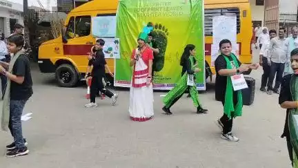 Seth M.R. Jaipuria School, Sahaswan celebrated World Environment Day with great enthusiasm.