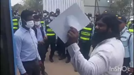 चंद्रपूर: अरविंदो कंपनी कडून स्थानिकांवर अन्याय, परप्रांतीयांचा केला भरणा, माजी सैनिक मनोज ठेवणे यांनी दिला आंदोलनाचा इशारा