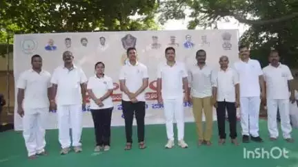యోగ జీవితంలో భాగం కావాలి: జిల్లా కలెక్టర్ ఏ. శ్యాం ప్రసాద్