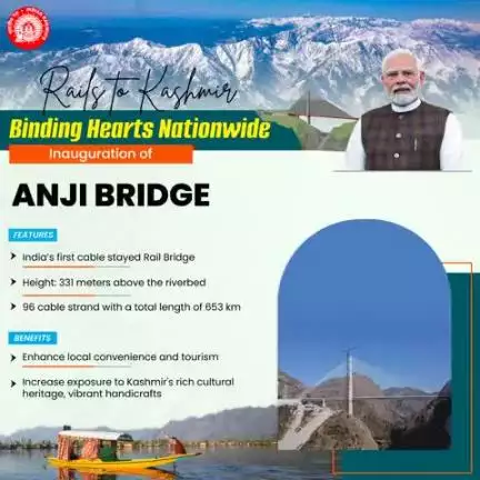 Rails to Kashmir 
Binding Hearts Nationwide 
#ChenabBridge