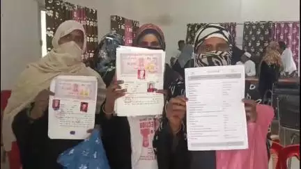 ठाकुरद्वारा: भोजपुर नगर पंचायत में प्रधानमंत्री आवास योजना में भ्रष्टाचार के खिलाफ लोगों का हंगामा