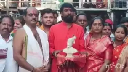 तुळजापूर: तुळजाभवानी मंदीरात मराठा क्रांती मोर्चा कडून शिवराज्याभिषेक सोहळा साजरा