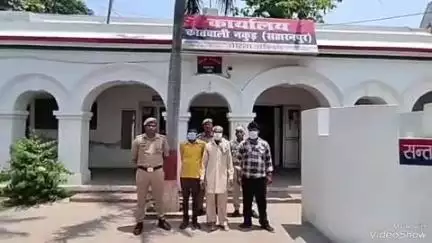 नकुड: शुक्रताल व धुंधमाजरा से पुलिस ने मारपीट सहित अन्य मामलों में वांछित तीन वारंटी अभियुक्तों को किया गिरफ्तार