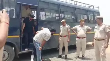 चित्तौड़गढ़: पुलिस ने तीनों आरोपियों को सेमलपुरा स्थित होटल पर ले जाकर करवाया मौका मुआयना