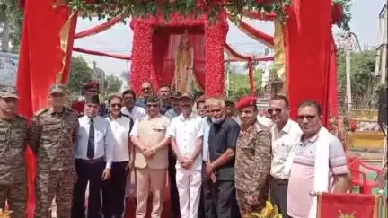 झालरापाटन: लाइन पुलिस चौराहे पर शहीद निर्भय सिंह की 41वीं पुण्यतिथि पर श्रद्धांजलि समारोह का हुआ आयोजन