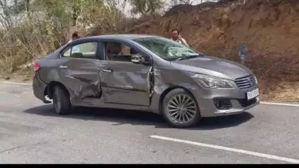 श्रीडूंगरगढ़: रीड़ी और बाना के बीच इनोवा और मारुति सुजुकी की भिड़ंत में एक व्यक्ति घायल, भेजा गया अस्पताल