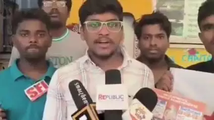 కర్నూలు: కార్పొరేట్ కళాశాలలపై చర్యలు తీసుకోవాలని కర్నూలు ఎస్ఎఫ్ఐ నగర కార్యదర్శి సాయి ఉదయ్ డిమాండ్‌