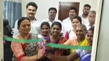 గంగాధర నెల్లూరు: కార్వేటినగరంలోని ఎంపీడీవో కార్యాలయంలో  ఎంపీపీ ఛాంబర్ ప్రారంభం