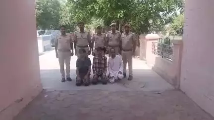 भादरा: होटल मालिक की हत्या के मामले में भादरा पुलिस ने तीन और सहयोगियों को किया गिरफ्तार