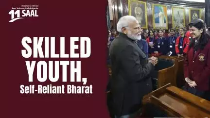'Yuvaon Ke Sapne, Desh Ka Sankalp', this has been government's mantra for 11 years!  #11YearsOfYuvaShakti