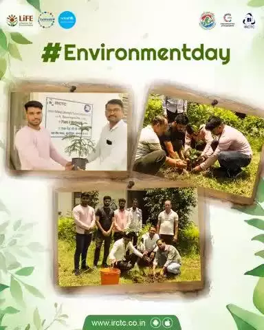 Together, let’s nurture the planet we call home!
IRCTC Rail Neer plant at Mandideep celebrated the spirit of sustainability by planting saplings and promoting green practices under the LiFE – Lifestyle for Environment initiative. 🌍💚