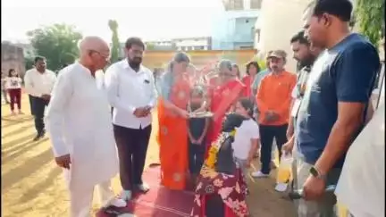 तुमसर: शहरातील बांगळकर शाळा येथे छत्रपती शिवशंभु प्रतिष्ठानच्या वतीने श्री शिव राज्याभिषेक सोहळा उत्साहात साजरा