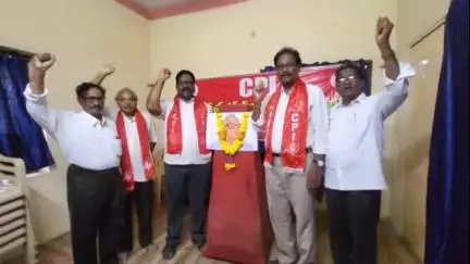 భీమవరం: సీపీఐ సమితి ఆధ్వర్యంలో స్వాతంత్ర్య సమర యోధుడు కామ్రేడ్ చండ్ర రాజేశ్వరరావు 112వ జయంతి