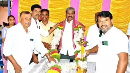 ಹೊಳಲ್ಕೆರೆ: ಹುಲ್ಲೇಹಾಳ್ ಗ್ರಾಮದಲ್ಲಿ ವಿವಿಧ ಅಭಿವೃದ್ಧಿ ಕಾಮಗಾರಿಗಳಿಗೆ ಶಾಸಕ ಎಂ ಚಂದ್ರಪ್ಪ ಚಾಲನೆ