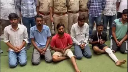 जवाहर नगर पुलिस ने प्रॉपर्टी डीलर से फिरौती मांगने वाले 6 आरोपियों को कोर्ट में पेश किया, 7 दिन के रिमांड पर