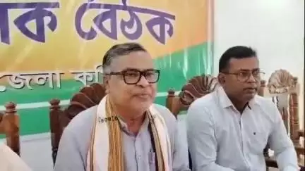 অমরপুর: ভারতীয় জনতা পার্টি উদয়পুর স্থিত জেলা কার্যালয় সাংবাদিক সম্মেলন, উপস্থিত বিজেপি প্রদেশ সহ-সভাপতি সুবল ভৌমিক