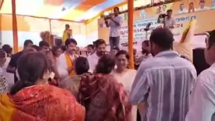 ଯାଜପୁର: ଜିଲ୍ଲା ବିଜେପି ପକ୍ଷରୁ ସରକାରଙ୍କ ବର୍ଷ ପୂର୍ତ୍ତି ଅବସରରେ କୁଆଖିଆ ଠାରେ ଜିଲ୍ଲା ସ୍ତରୀୟ ବିଜୟ ଦିବସ ପାଳିତ