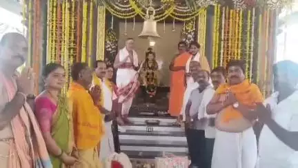కామారెడ్డి: పట్టణంలో ఘనంగా భక్త మార్కండేయ విగ్రహ ప్రతిష్ట మహోత్సవ కార్యక్రమం