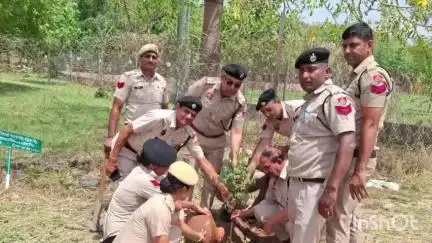चरखी दादरी: च.दादरी DSP ने नारनौल में पौधारोपण कर पर्यावरण संरक्षण का संदेश दिया