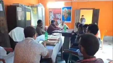 ধর্মনগর: সাতসঙ্গম গ্রামপঞ্চায়েত কার্যালয়ে সিপিআইএম দলের পক্ষ থেকে এক  ডেপুটেশন প্রদান করা হয়