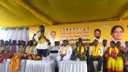 రాప్తాడు మార్కెట్ యార్డ్ ఛైర్మన్ డైరెక్టర్‌ల ప్రమాణ స్వీకారానికి హాజరైన ధర్మవరం టీడీపీ ఇంఛార్జి పరిటాల శ్రీరామ్