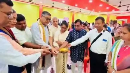 অমরপুর: ভারতীয় জনতা পার্টি গোমতী জেলা কার্যালয়ে আয়োজিত জেলা কর্মশালায় বিজেপি গোমতী জেলা সভানেত্রী, বিধায়কগন উপস্থিত